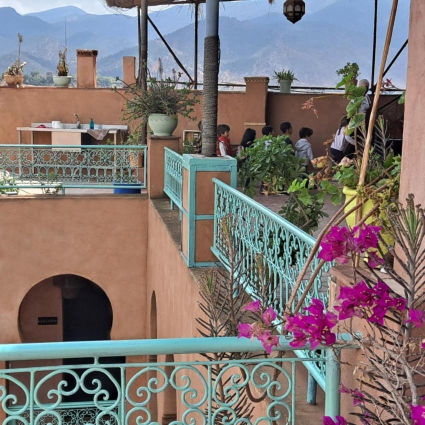 Hotel Riad Kasbah Omar Ourika Exterior foto